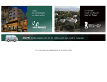 Tablet Screenshot of hotellossauces.com.ar